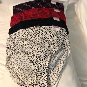 New Lane  Bryant panties  /4 pair /NWT